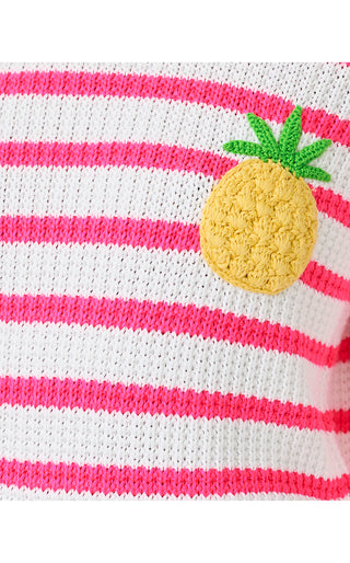 Jovienne Sweater - Resort White Shine Bright Stripe