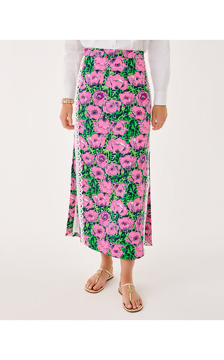 Sanders Maxi Skirt - Low Tide Navy Florrie