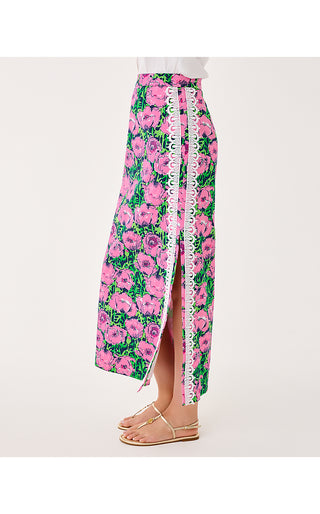 Sanders Maxi Skirt - Low Tide Navy Florrie