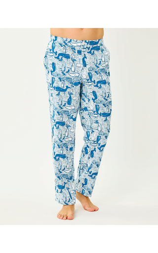 Men's Stuff Theo Pant - Nassau Blue Thar She Blows