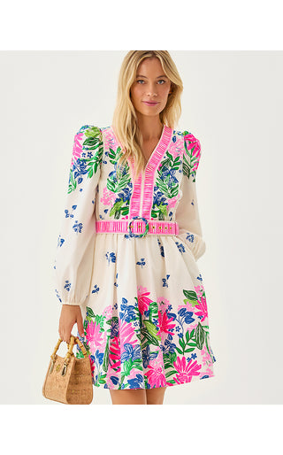 Chyanna Dress - Multi Endless Summers Engineered Woven Dress