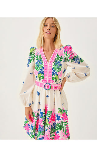 Chyanna Dress - Multi Endless Summers Engineered Woven Dress