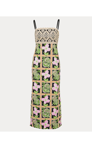 Vena Stretch Maxi Dress - Onyx Window Shopper