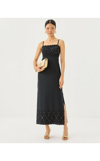 Vena Maxi Dress - Noir