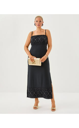 Vena Maxi Dress - Noir