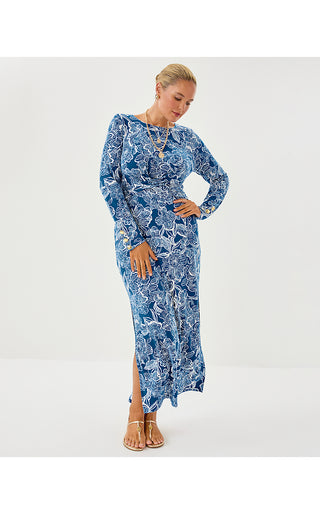 Alessani Maxi Dress - Starlight Navy Unforgettable