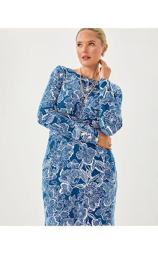 Alessani Maxi Dress - Starlight Navy Unforgettable