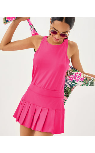 UPF 50+ Luxletic Freesia Skort - Parigi Pink