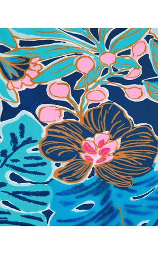 Adalyn Maxi Dress - Starlight Navy Best Fronds Forever Engineered