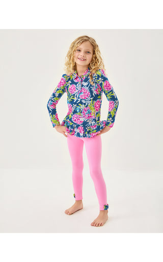 Girls Penelope Tunic & Legging - Multi Dahlia Licious
