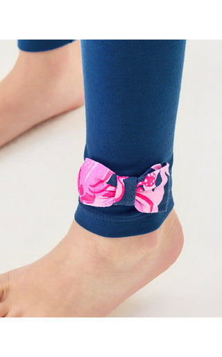 Girls Penelope Tunic & Legging Set - Starlight Navy Once And Floral