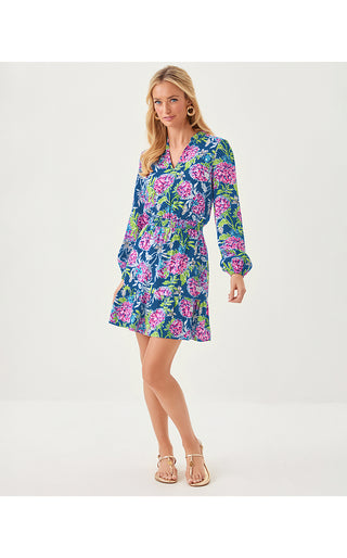 Axton Dress - Multi Dahlia Licious