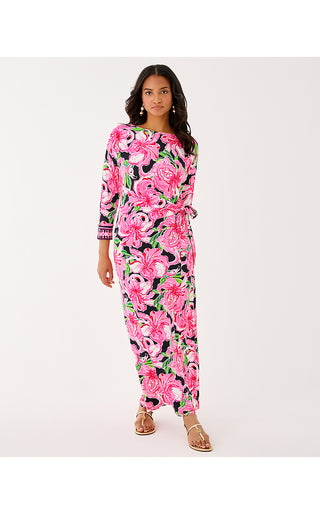 Demy Maxi Dress - Onyx Party All The Time Engineered