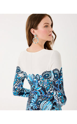 Nyla Maxi Dress - Low Tide Navy Juicy Story Engineered