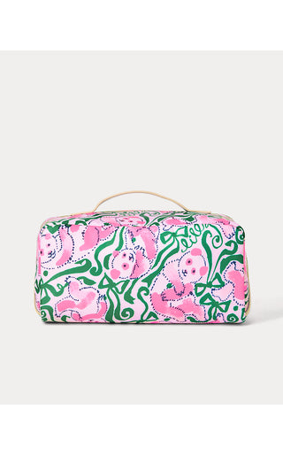 Josee Pouch - Pink Quartz Panda N Bows