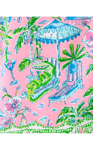 Caroline Sleeveless Top - Conch Shell Pink Sunny Dee Engineered