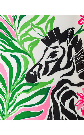 Kathani Stretch Dress - Coconut Prancing In The Moonlight Engineered