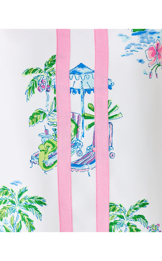 Margaux Dress - Resort White Dee Lightful