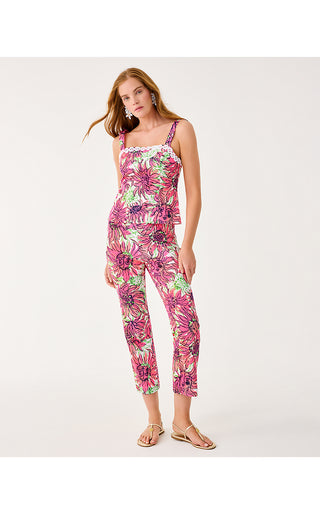 Michelle Crop Pant - Coconut Shine Your Bright