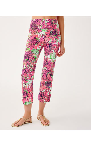 Michelle Crop Pant - Coconut Shine Your Bright