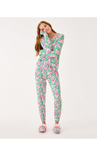 Alexandar Pajama Top - Pink Quartz Panda N Bows