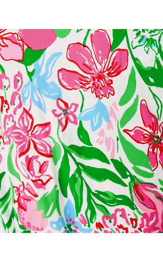 Janine Pajama Robe - Multi Glowing Gardens