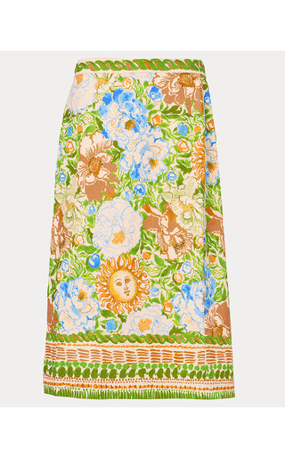 Dustin Midi Skirt - Rutabaga Sympeony Engineered