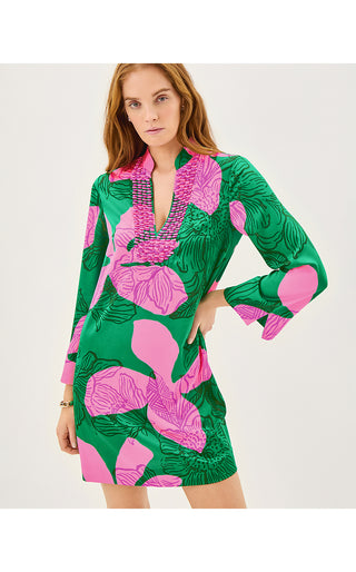 Irella Caftan Dress - Kitts Green Oversized Sunset Shadows