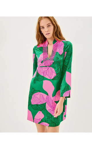 Irella Caftan Dress - Kitts Green Oversized Sunset Shadows