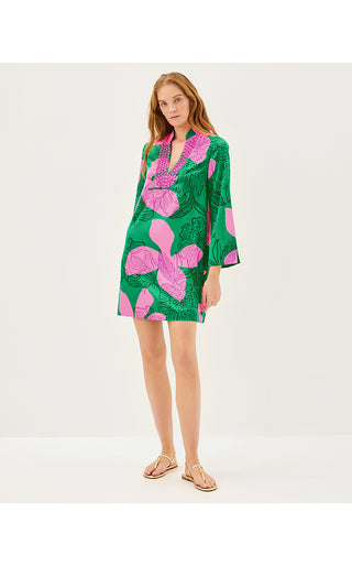 Irella Caftan Dress - Kitts Green Oversized Sunset Shadows