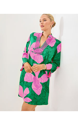 Irella Caftan Dress - Kitts Green Oversized Sunset Shadows