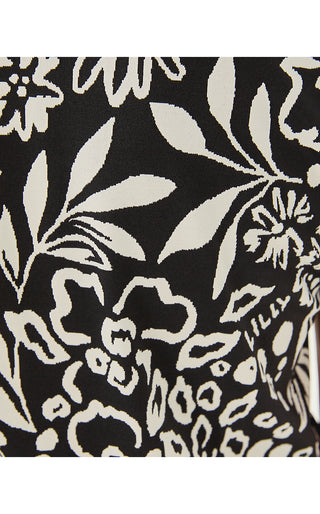 UPF 50+ Luxletic Love Active Dress - Noir Purrfect Pounce Knit Jacquard