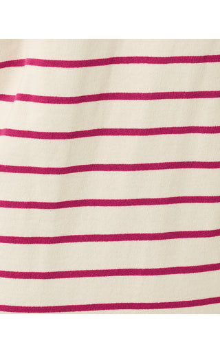Corvaya Dress - Berry Bouquet Legacy Stripe