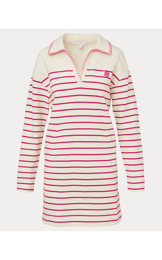 Corvaya Dress - Berry Bouquet Legacy Stripe