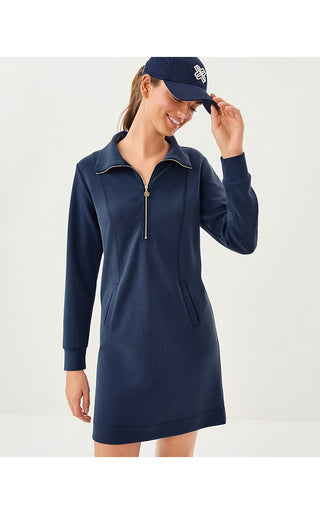 UPF 50+ Eleni Dress - Low Tide Navy