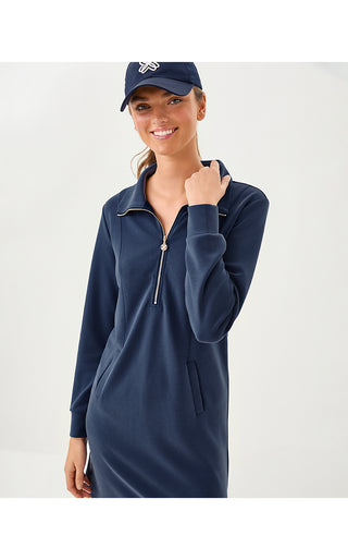UPF 50+ Eleni Dress - Low Tide Navy