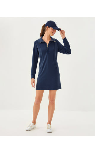 UPF 50+ Eleni Dress - Low Tide Navy