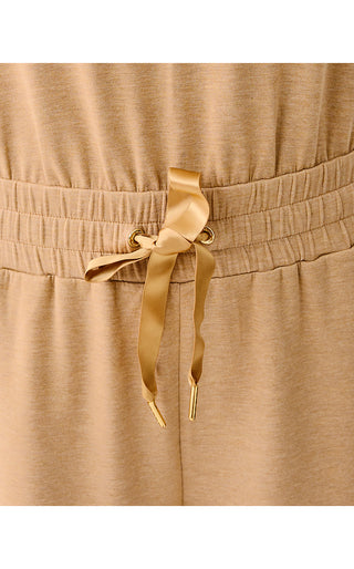 UPF 50+ Amore Jumpsuit - Heathered Iced Latte