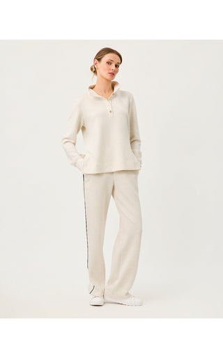 UPF 50+ Cowie Pullover - Heathered Coconut