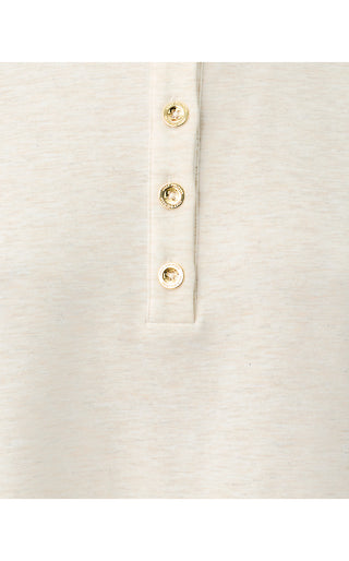 UPF 50+ Cowie Pullover - Heathered Coconut