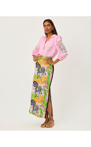 Sanders Maxi Skirt - Multi Lillys Zoo Engineered
