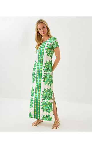 UPF 50+ Kaden ChillyLilly Maxi Dress - Kitts Green Shady Babe Engineered