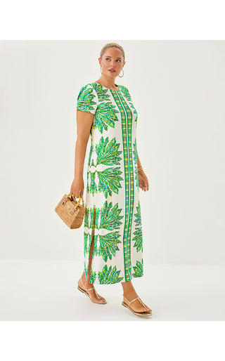 UPF 50+ Kaden ChillyLilly Maxi Dress - Kitts Green Shady Babe Engineered