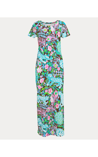 UPF 50+ Kaden ChillyLilly Maxi Dress - Multi Oversized Royal Zoo Engineered