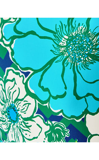 UPF 50+ Kaden ChillyLilly Maxi Dress - Starlight Navy Chevs Kiss Engineered