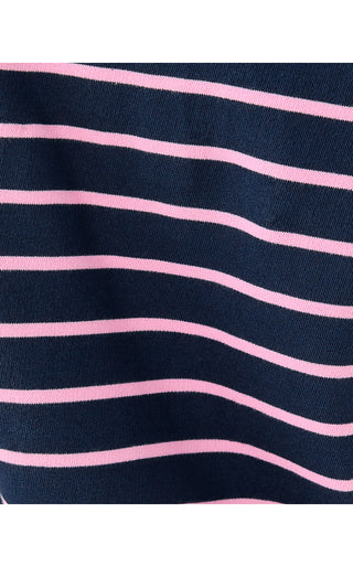 Corvaya Dress - Low Tide Navy Legacy Stripe