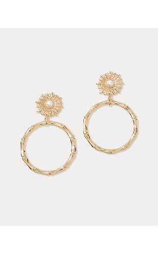 Canopy Colony Earrings - Gold Metallic