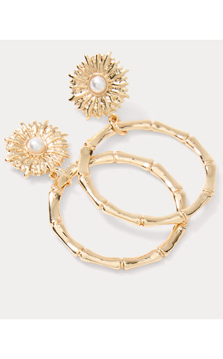 Canopy Colony Earrings - Gold Metallic