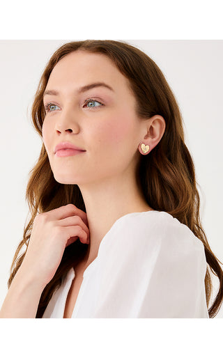 Spicy Socialite Earring Set - Gold Metallic