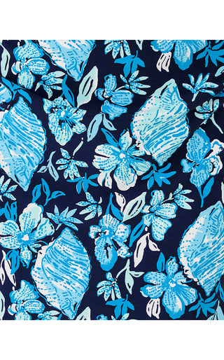 Zahra Dress - Low Tide Navy Seashell Splendor